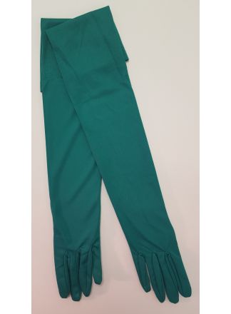 Handschoenen stretch 60cm. groen