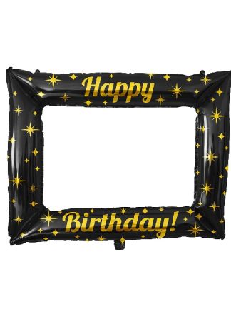 Photo frame - Classy Happy birthday (66x85cm.)