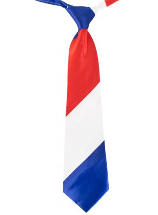 Stropdas rood-wit-blauw