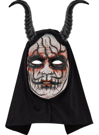 Hooded masker Demon man