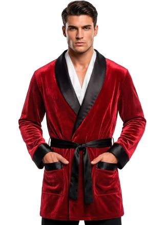 Hugh Hefner badjas outfit 3dlg.