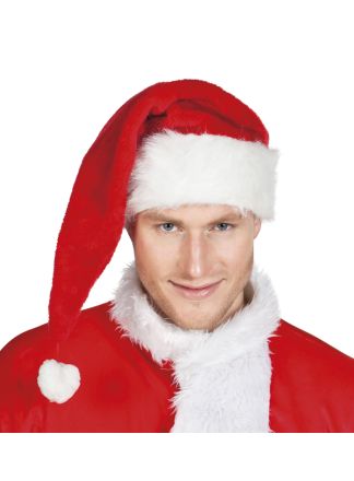 Kerstman muts deluxe