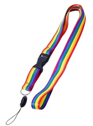 Regenboog Keycord (sleutelkoord)