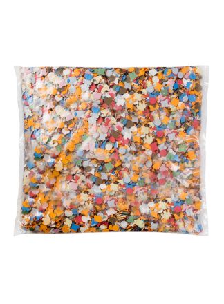 Confettie bonte kleuren 100 gram.