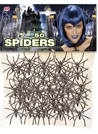 Zak met kleine spinnentjes 50 stuks