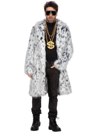 Lange bontjas Dalmatier design