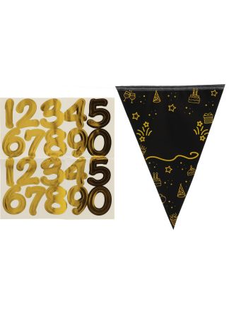 Leefdtijd Vlaggenlijn gepersonaliseerd 4mtr.