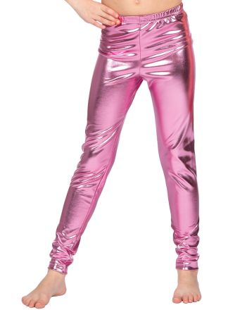 Licht roze kinder legging