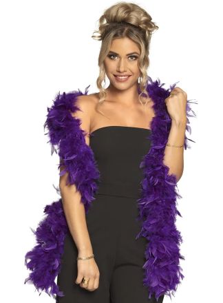 Luxe Boa 180cm. paars (80gram)