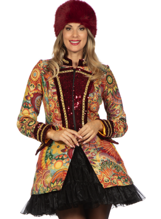 Luxe dames Carnavalsjas "Gobelin"