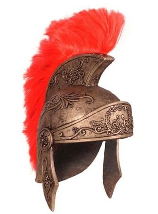 Luxe latex Romeinse helm (one size)