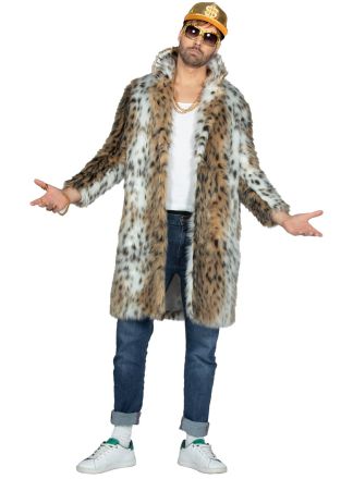 Luxe Bontjas pimp panter lang