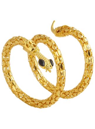 flexibele gouden slang armband