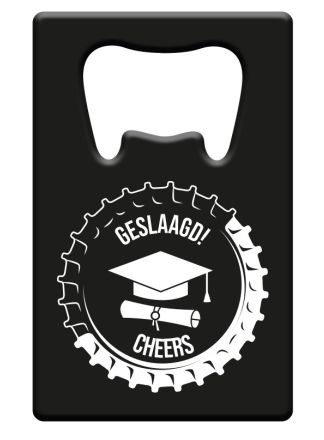 Bier opener Geslaagd Cheers