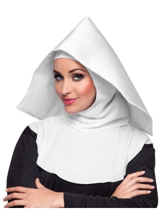 Witte Moeder Overste nonnenkap