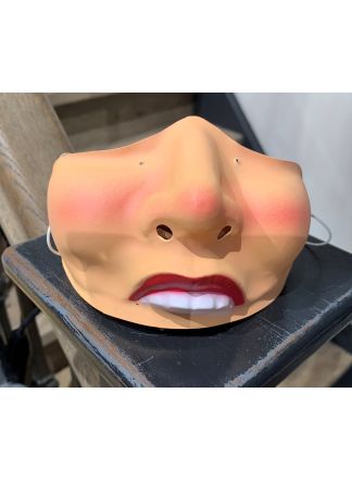 Plastic Kaakmasker met gebit