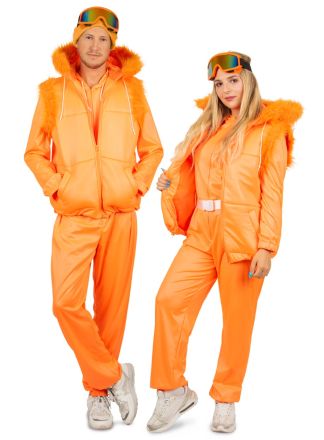 Ski Bodywarmer neon oranje