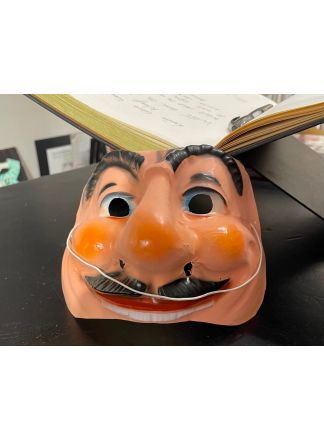 Nostalgisch kaakmasker plastic