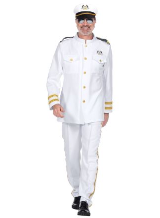 Luxe navy officier kostuum 2dlg.