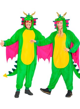 Pluche Onesie Dragon