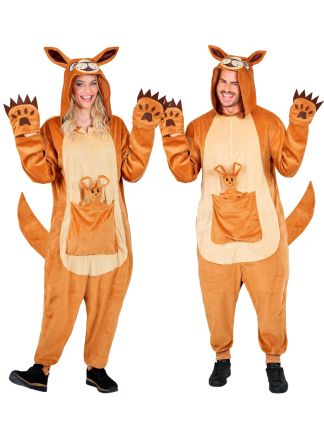 Pluche Onesie Kangaroo (kangoeroe)