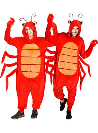 Pluche Onesie Lobster (Kreeft)