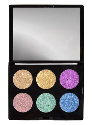 PXP pressed chrome eYeshadow palette 2.4 g/color