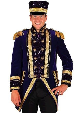 Luxe herenjas "Exellent" paars