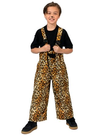 Kinder Tuinbroek Panter print