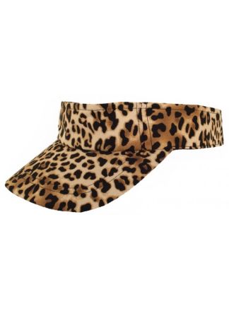 Foute zonneklep panterprint