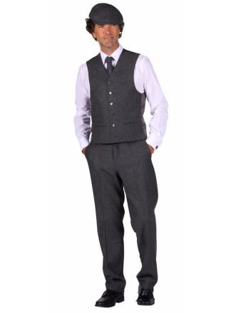 Peaky Blinders lange broek grijs