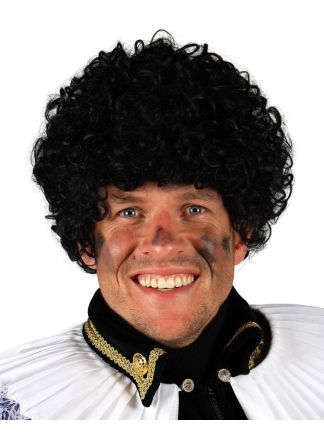 Zwarte Pietenpruik Pedro