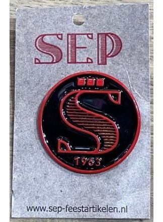 Pinneke STEMPEL SEP 1963 (4x4cm.)