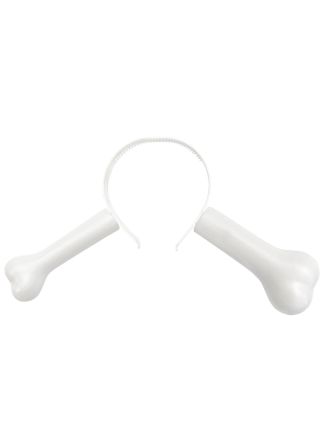 Plastic bot door hoofd