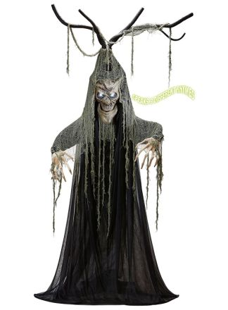 Pratende Halloween boom 200cm.