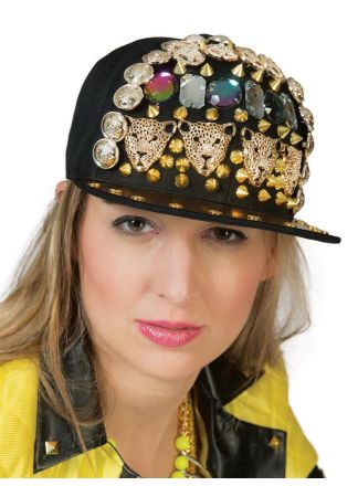 Rapper Baseballpet OVER DE TOP! (Verstelbaar)