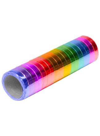 Serpentine regenboog 18x4mtr.77mm