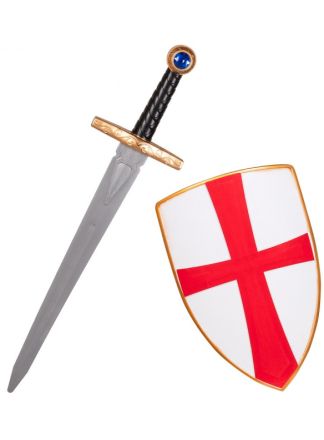 Kinderset Ridder zwaard en schild