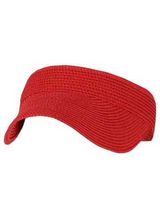 Rode zonneklep DELUXE