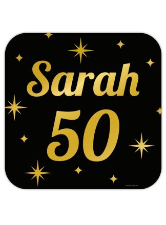 Classy Party-sign SARAH 50 (50x50cm.)