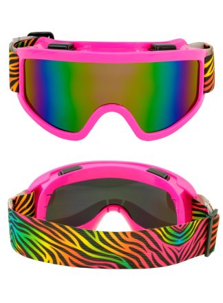 Party Skibril Tijger Rainbow