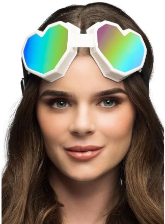 Skibril Festilove wit