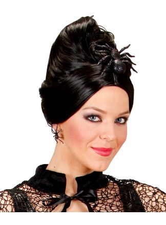 Glitter Spider hair clip