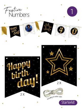 Slinger starters kit Happy birthday (2-2-1)