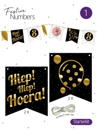 Slinger starters kit Hiep hiep hoera (2-2-1)