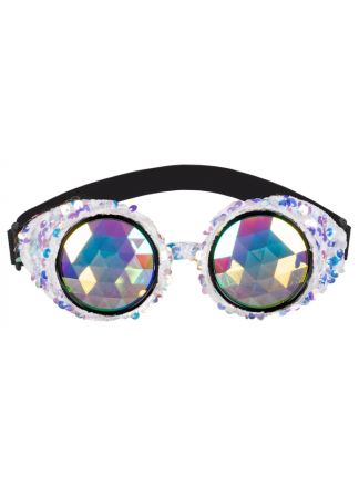 Party bril Mirage zilver