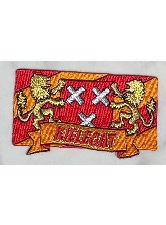Strijkembleem KIELENGAT (WAPEN) nostalgisch