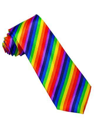 Stropdas Rainbow (zelf knopen)