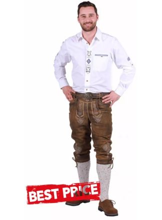 Lederhose 3/4 Jurgen Middelbruin