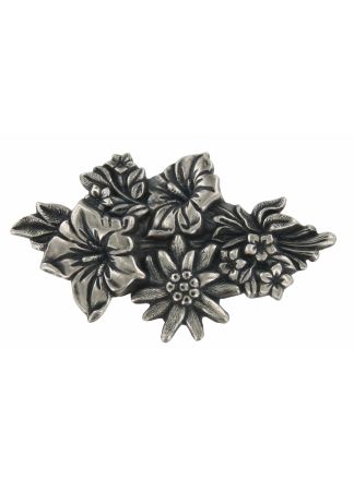 Trachten edelweiss sieraad/speld (5x3cm.)